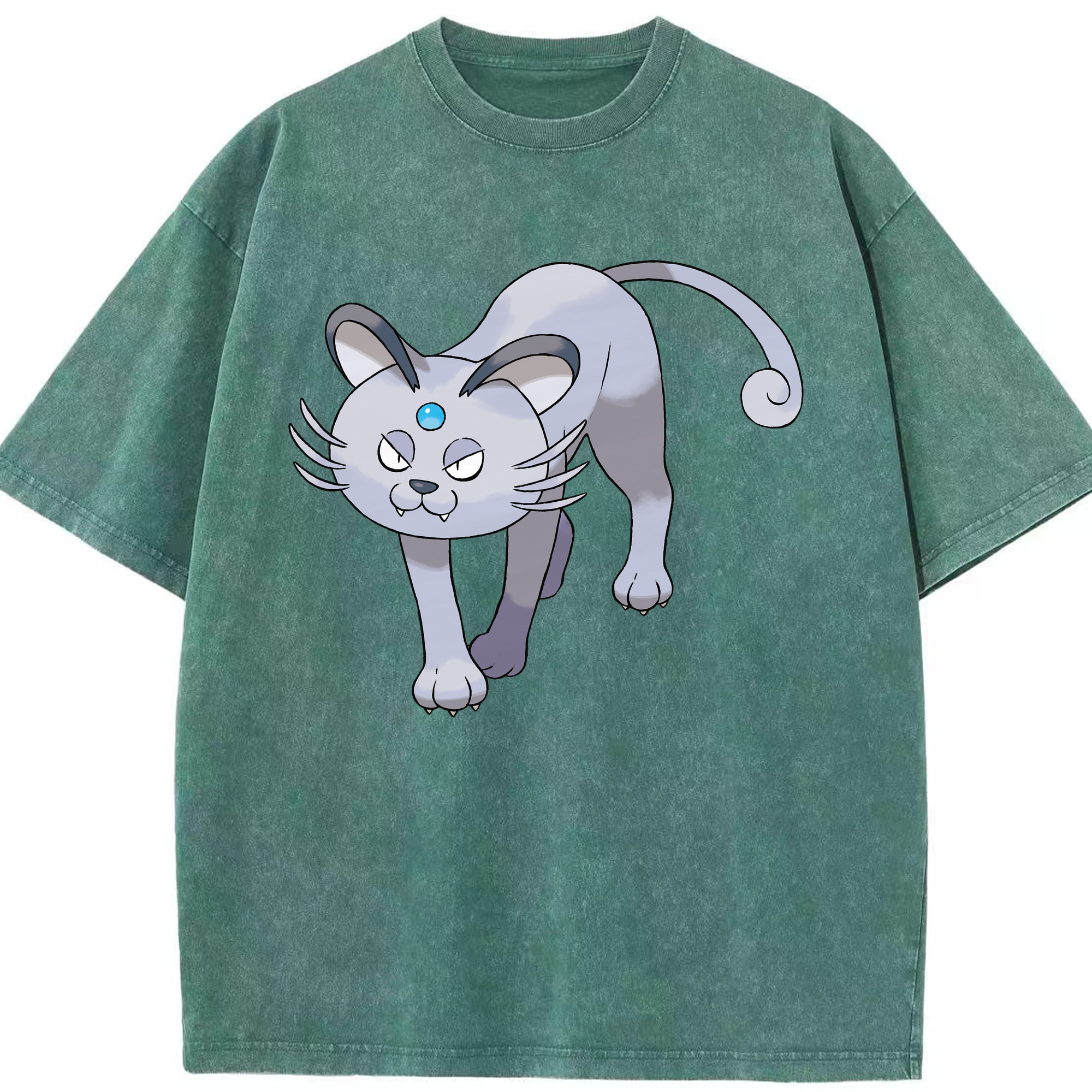 （画像用） ポケットモンスター Pokémon 綿100% ヴィンテージ風 半袖Tシャツ（フロントプリント）